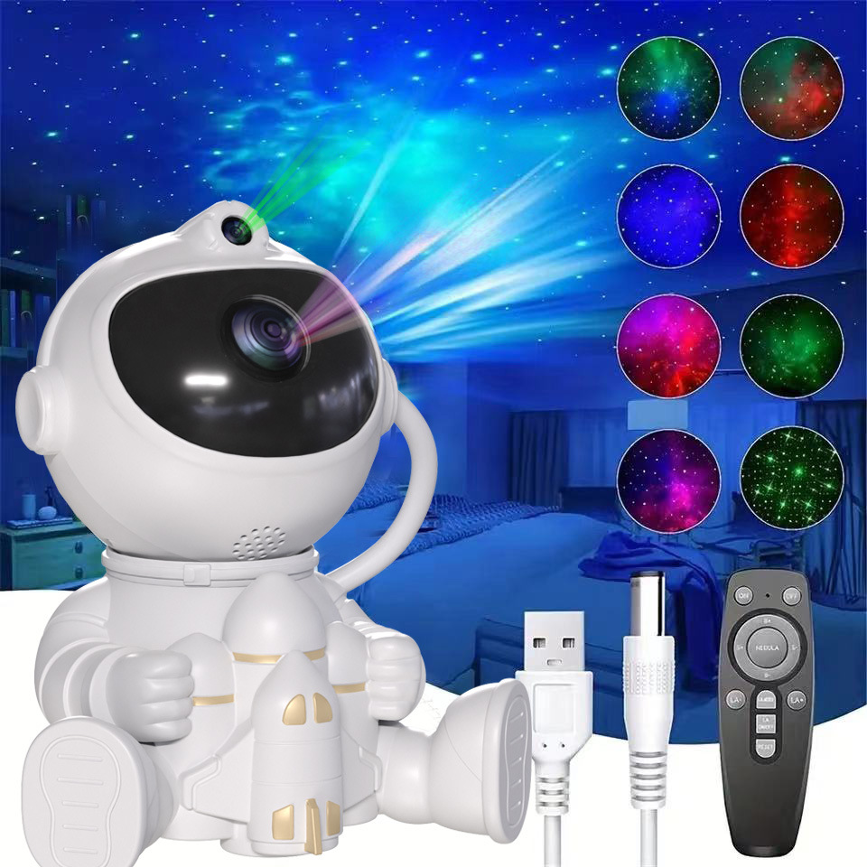 Aurora Star Projector - Bluetooth Stereo - Full Star Ambient Projection Lamp