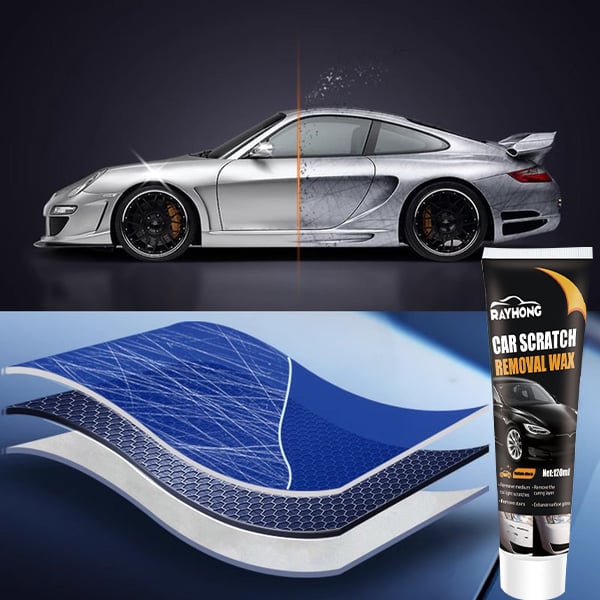 Adhesive for repairing scratches on cars