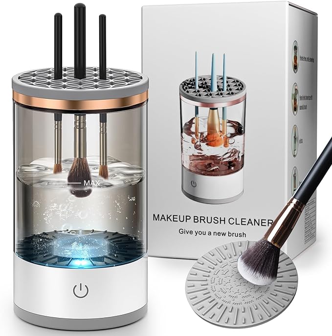 SwiftClean Makeup Brush Washer: Effortlessly Clean Your Makeup Brushes