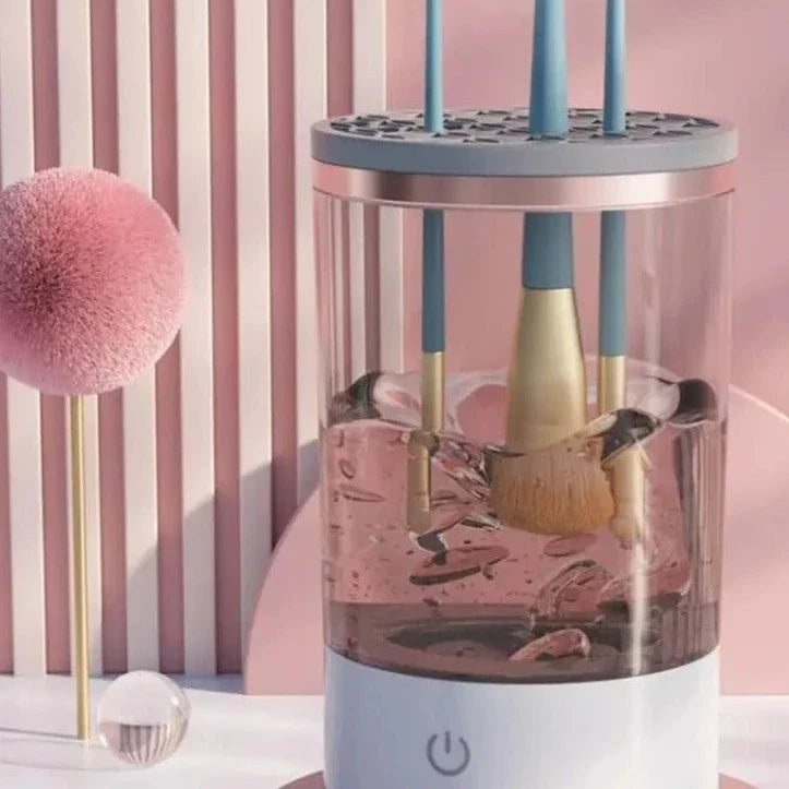 SwiftClean Makeup Brush Washer: Effortlessly Clean Your Makeup Brushes